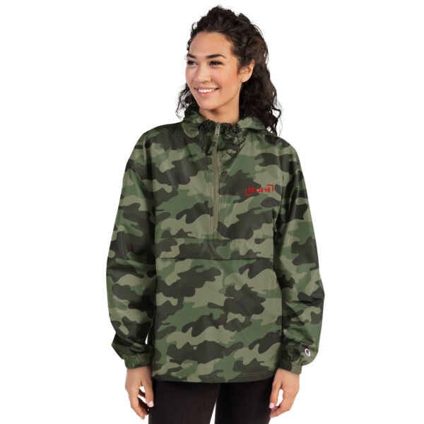 Bestickte, verstaubare Champion-Jacke – Bild 5