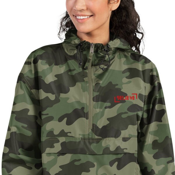 Bestickte, verstaubare Champion-Jacke – Bild 4
